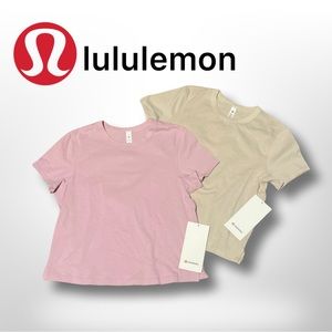 Classic-Fit cotton blend tee from lululemon NWT